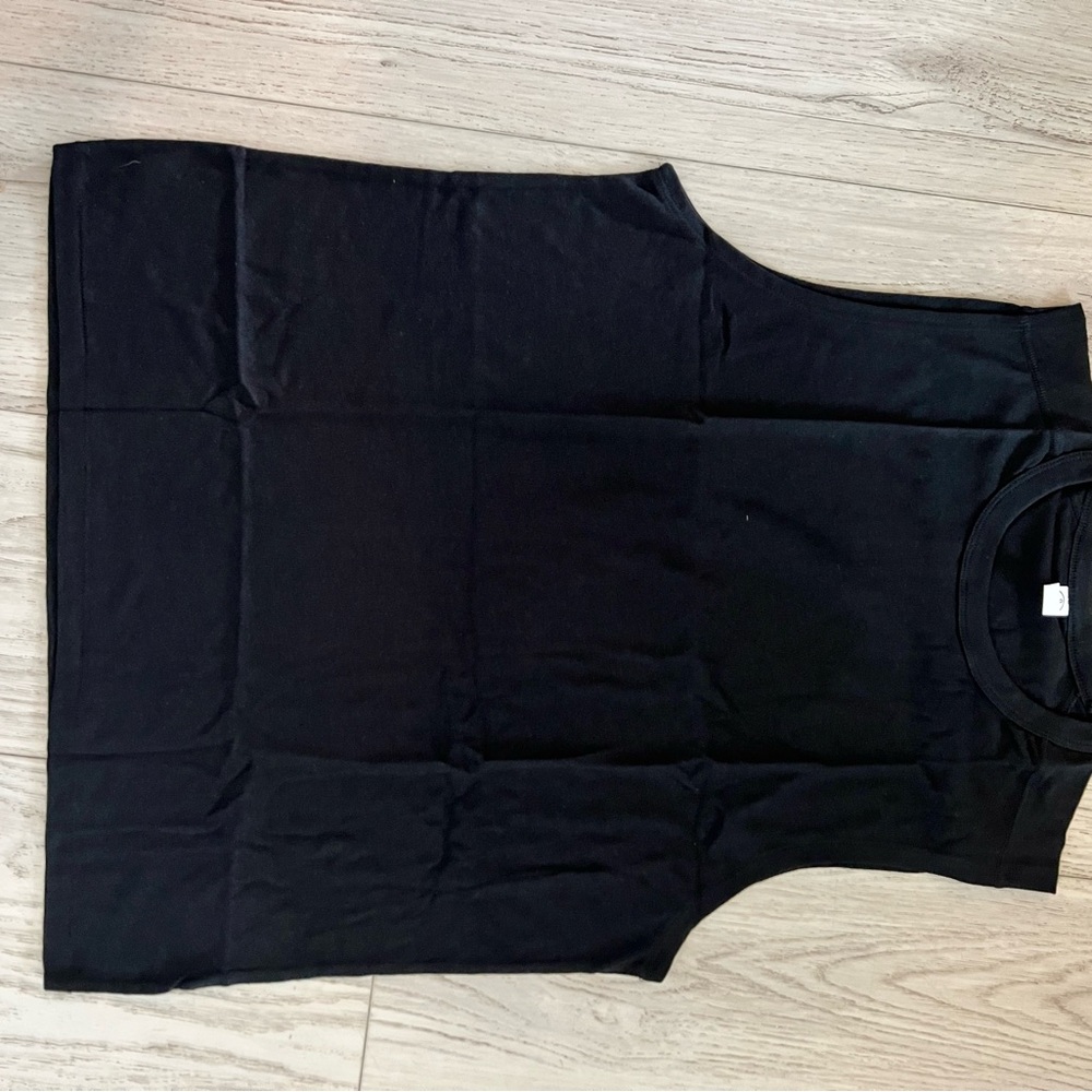 Classic Black Sleeveless Top